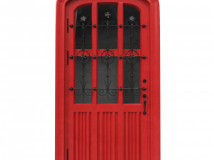 entrance classic door 46 3D मॉडल