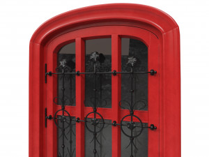 entrance classic door 46 Modèle 3D