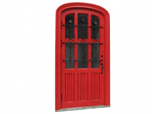 entrance classic door 46 Modèle 3D