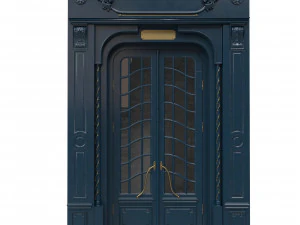 puerta de entrada cl&aacute;sica 47 Modelo 3D