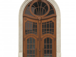entrance classic door 48 3Dモデル