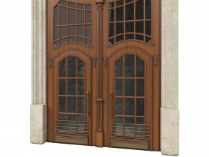 entrance classic door 48 3Dモデル