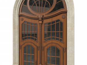 entrance classic door 48 3Dモデル