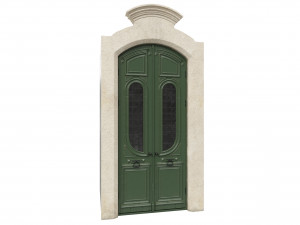 entrance classic door 49 3Dモデル