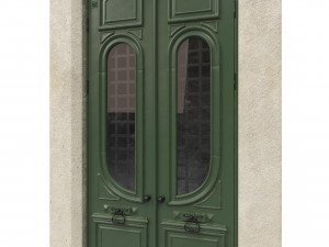 entrance classic door 49 3D Model