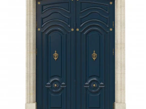 ingresso classico porta 50 Modello 3D