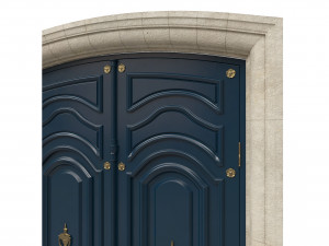 entrance classic door 50 Modelo 3D
