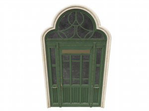 entrance classic door 51 3Dモデル