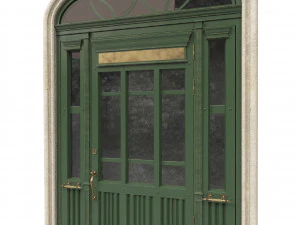 entrance classic door 51 3D Model