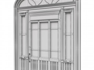 entrance classic door 51 3Dモデル
