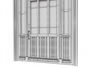 entrance classic door 51 3Dモデル