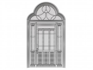 entrance classic door 51 3Dモデル