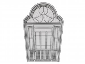 entrance classic door 51 3Dモデル