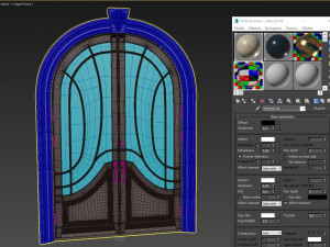 entrance classic door 52 Modelo 3D