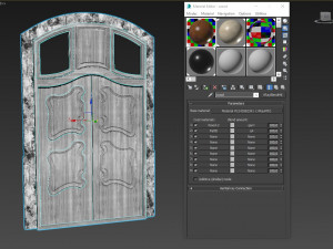 entrance classic door 53 3D Model