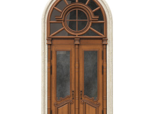 entrance classic door 54 Modelo 3D