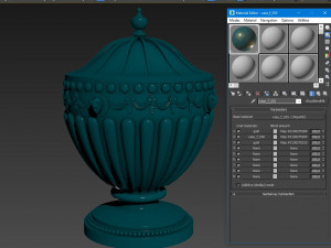 classic vase 01 3D 모델