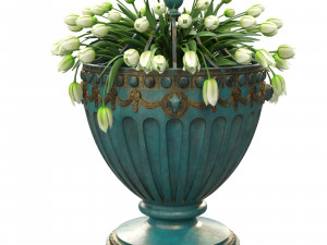 classic vase 02 3D Модель