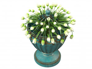 classic vase 02 Model 3D