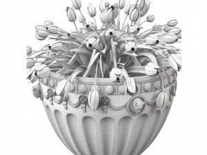 classic vase 02 Model 3D