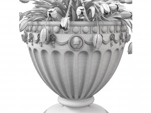 classic vase 02 Model 3D