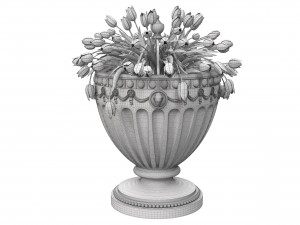 classic vase 02 Model 3D