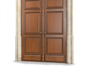 entrance classic door 56 3D Model