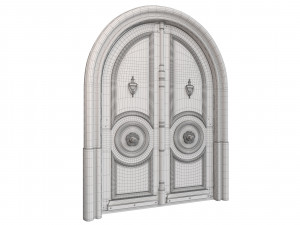 Entrance classic door 57 3Dモデル
