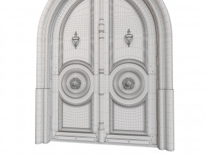 Entrance classic door 57 3Dモデル