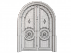 Entrance classic door 57 3Dモデル