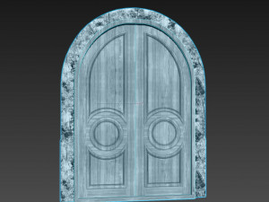 Entrance classic door 57 3Dモデル