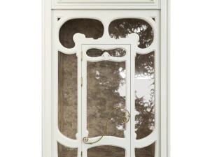 Porta clássica de entrada 59 Modelo 3D