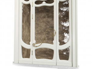 Entrance classic door 59 Modèle 3D
