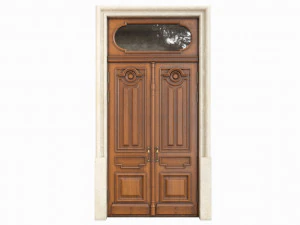 Entrance classic door 63 3D Model