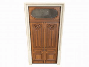 Entrance classic door 63 3D Model
