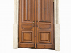 Entrance classic door 63 Modelo 3D