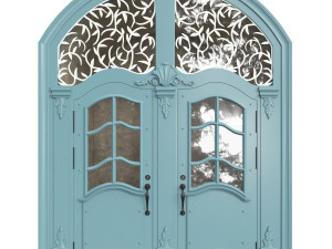 Entrance classic door 64 3D Model
