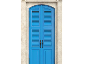 Entrance classic door 65 3D Модель