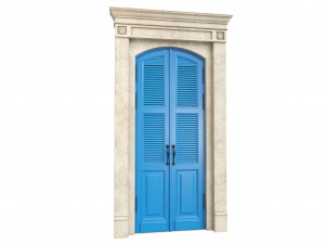 Entrance classic door 65 Modelo 3D