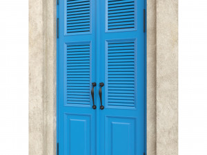 Entrance classic door 65 Modelo 3D