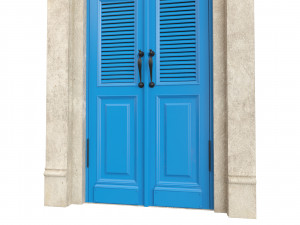 Entrance classic door 65 Modelo 3D