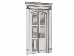Entrance classic door 65 Modelo 3D
