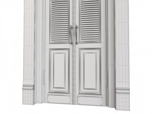 Entrance classic door 65 Modelo 3D