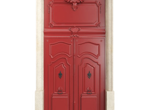 Entrance classic door 66 3D 모델