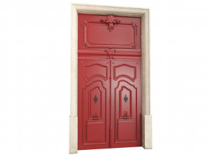Entrance classic door 66 3D Model