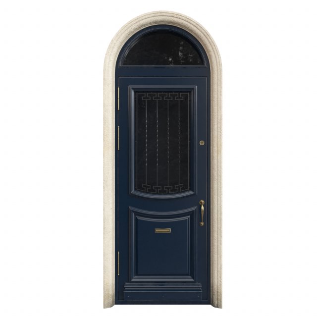 Entrance classic door 67 Modelo 3D .c4d .max .obj .3ds .fbx .stl .blend 