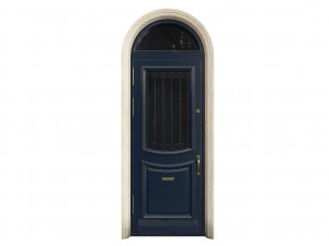 Entrance classic door 67 Modelo 3D