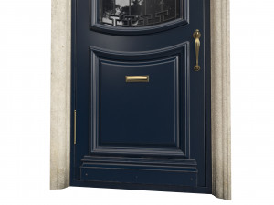 Entrance classic door 67 Modelo 3D