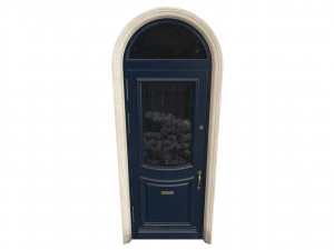 Entrance classic door 67 Modelo 3D