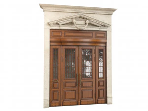 Entrance classic door 69 3D Model